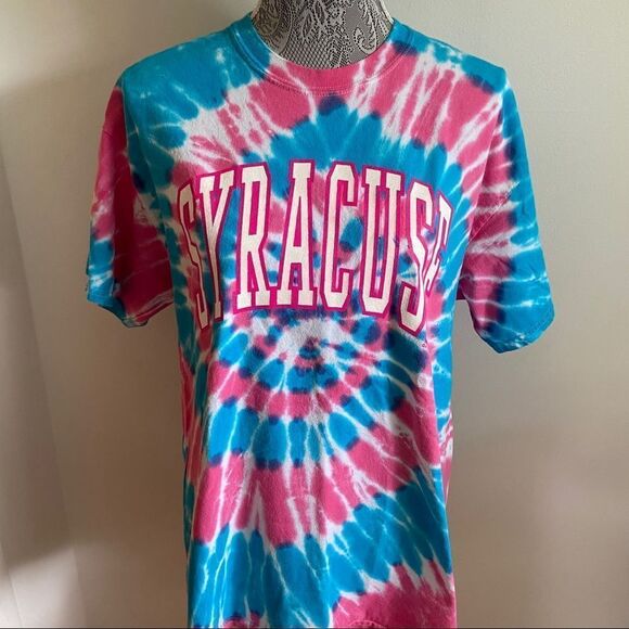 Syracuse University tie dye graphic T-shirt - Picture 2 of 10
